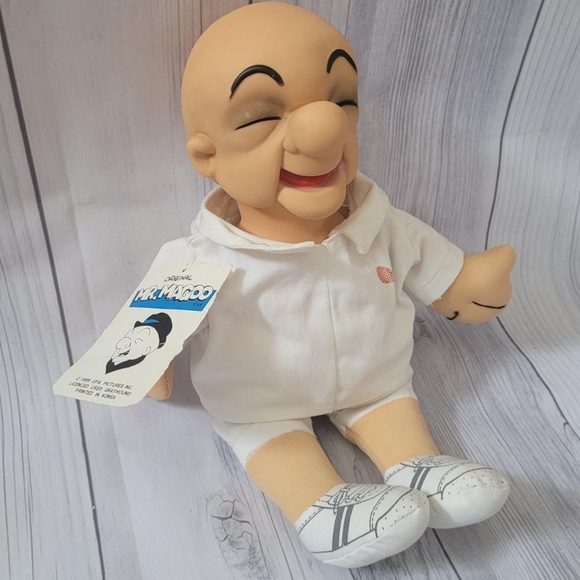Vintage Original Mr. MAGOO plush Doll 1989 - Picture 2 of 6